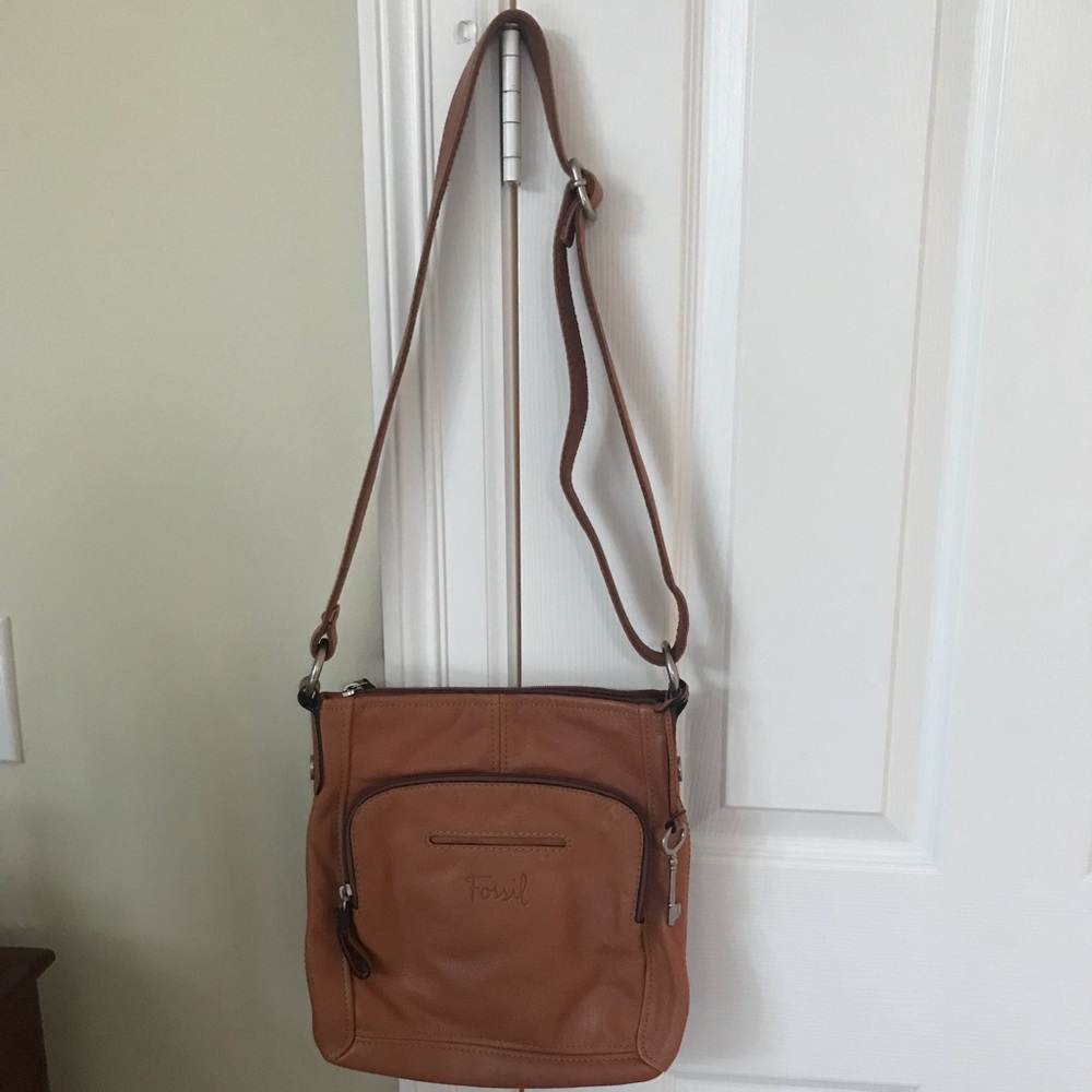 Fossil Tan Crossbody